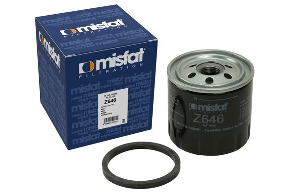Filtre à huile MISFAT FILTRATION ref. Z646